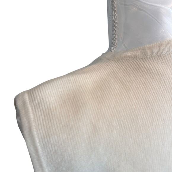 Vintage White Orange Halloween Sweater Vest Womens Sz Large Pumpkin Black Cat - Picture 13 of 16